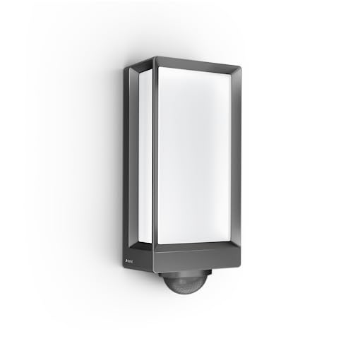 Steinel L 42 Sc Luce Led Per Esterni Con Sensore A 180°, Bluetooth Mesh, Utilizzabile Tramite App, 3000 K, Antracite