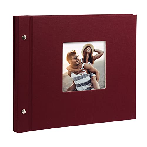 Goldbuch Bella Vista Album Portafoto, 40 Pagine Con Pergamena, Bordeaux, 30X25 Cm