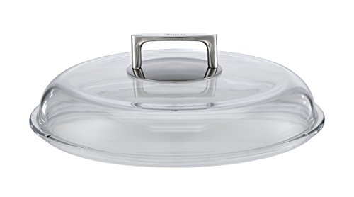 Rösle 91492 Vetro Borosilicato Coperchio, Trasparente, Vetro, Trasparente, 26 X 26 X 85 Cm