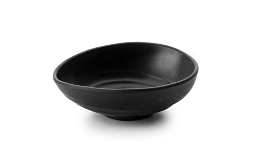Lacor-Piatto Ovale In Melamina 17 X 13 X 5 Cm Nero