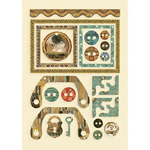 Stamperia International, Kft Colored Wooden Shape A5-Frames E Bottoni, Various