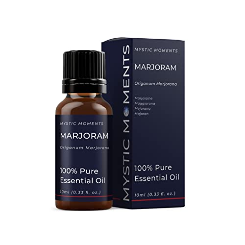 Mystic Moments | Olio Essenziale Marjoram 10 Ml - Olio Puro E Naturale Per Diffusori, Aromaterapia E Massaggio Miscele Senza Ogm Vegano