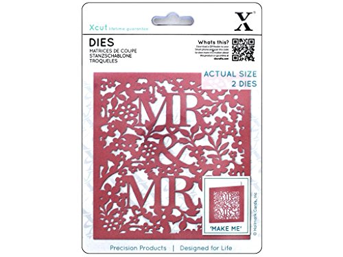 Xcut Matrice Per Alfabeto Alice, Stencil E Decorazioni In Rilievo, Acciaio, Silver, 0.1 X 11.5 X 10.9 Cm
