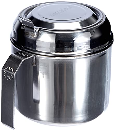 Ilsa 352 Grasso Pesce Raccordo In Acciaio, 3/4 L, Argento