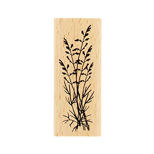 Florilèges Design Fe216049 Timbro Erbe Selvatiche Legno 10 X 4 X 2,5 Cm