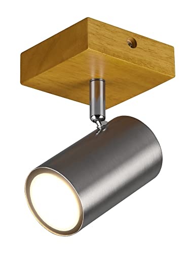 Trio Leuchten Punti Luce, Legno/Colore Nichel Opaco