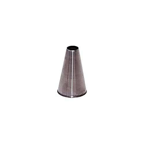 De Buyer Acciaio Beccuccio Foro Tondo D 1,2 2111.12N, Inossidabile, Diametro Cm 1.2