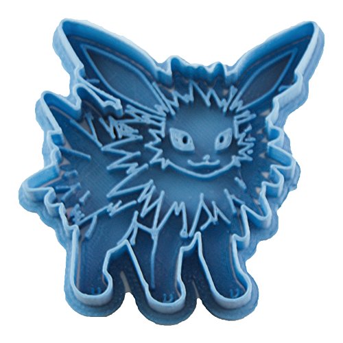 Cuticuter Jolteon Pokemon Taglierina Per Biscotte, Plastica, Blu, 8 X 7 X 1,5 Cm