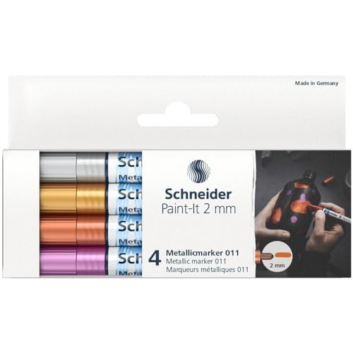 Schneider Prodotti Per Ufficio, Bianco, 2Mm Strichbreite, 4 Unità