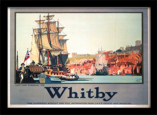 Pyramid International Whitby (3) Con Stampa Artistica, Memorabilia, Multicolore, 30 X 40 X 1.3 Cm