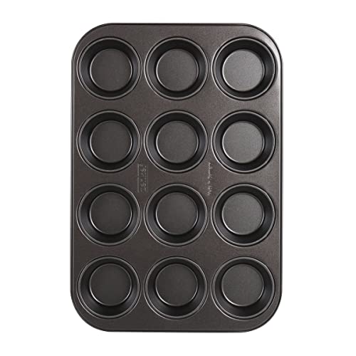 Zenker Stampo Per Muffin Per 12 Pezzi – Teglia Per Muffin E Cupcake – Teglia Per Muffin Resistente Al Calore Con Rivestimento Antiaderente