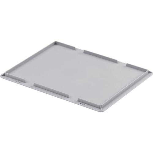 Alutec Supporto Per Coperchio Per Cassette Di Plastica (Dimensioni 400X300 Mm, Per La Chiusura Di Cassette Da Trasporto, In Plastica Di Alta Qualità)