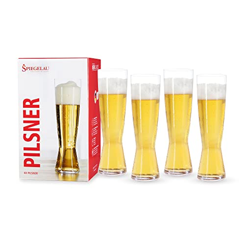 Spiegelau & Nachtmann Bicchieri Della Serie Beer Classics, Trasparente, Set Da 4