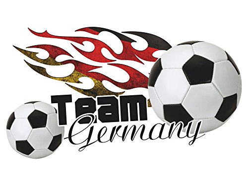 Graz Design 661016 _ 40 – Adesivo Da Parete Sport Team Germany Deutschland (Dimensioni = 71 X 40 Cm)
