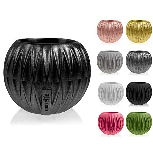Concrette - Vaso Per Fiori In Cemento, In Cemento, Diametro 7,6 Cm, 17 Colori