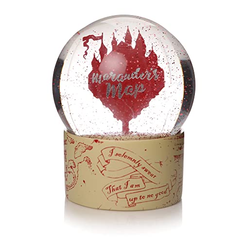 Half Moon Bay Palle Di Vetro Neve, Resina, Multicolore, 12 X 12 X12 Cm