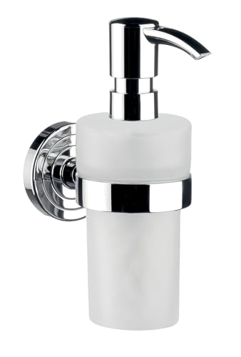 072100102 Emco Sapone Contenitore Erogatore Polo Bianco/Cromo