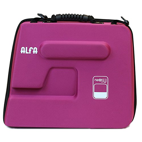 Alfa To U - Custodia Semirigida Per Macchina Da Cucire Rosso