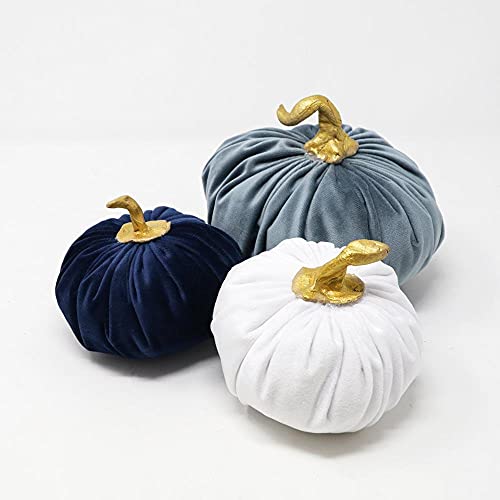 Declea Home Decor Zucche Decorative, Elegant, Set 3, 3 Unità