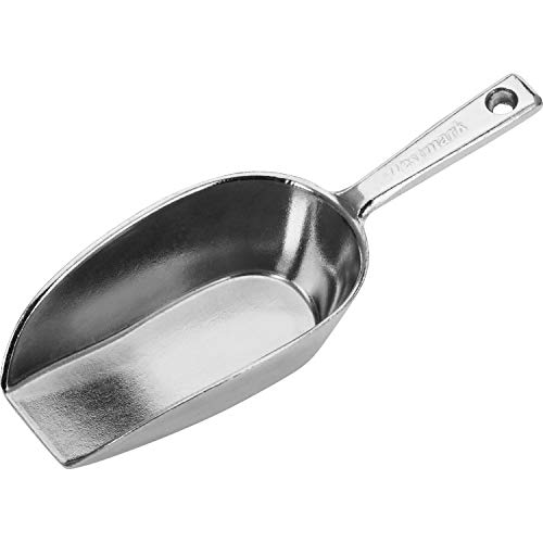 Westmark Paletta Per Pesare/Riempire, Capacità: 410 Ml (Ca. 335 G Di Farina), Alluminio, Hygia, Argento, 91612291