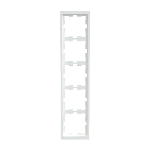 Merten - Meg4050-6535 D-Life Cornice, 5X, Loto Bianco