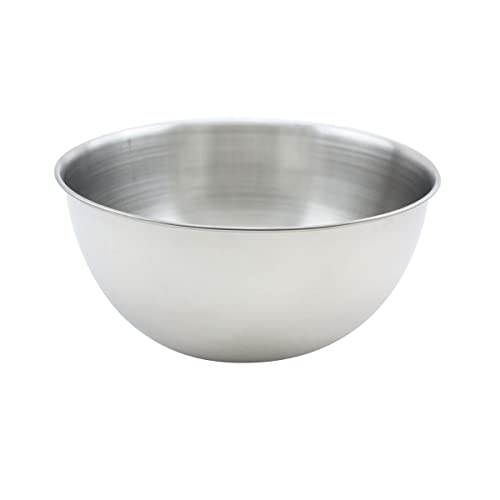 Fackelmann 28660 Ciotola In Acciaio Inox Per Miscelare, Insalatiera In Acciaio Inox, Ciotola Per Frullatore, Utensili Da Pasticceria, 20,5 Cm