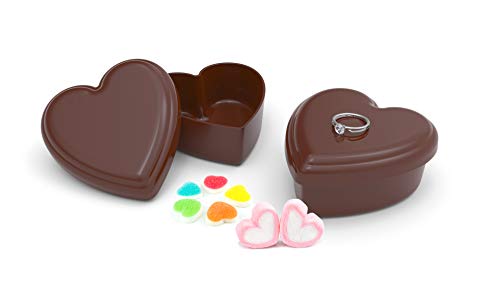 Ibili 776310 Molde Caja Corazon De Chocolate, Stainless Steel