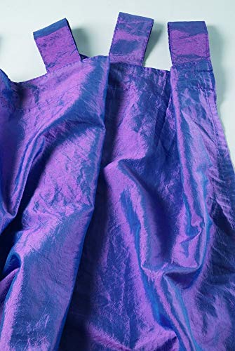 Home Collection Ttc131 Tenda Taffeta Crinkle, Poliestere, Lilla, 140X290 Cm