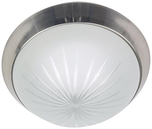 'Niermann Standby A + + To E Lampada Da Soffitto, Parete Anello In Nichel Opaco", Satinato, 25 X 25 X 8 Cm
