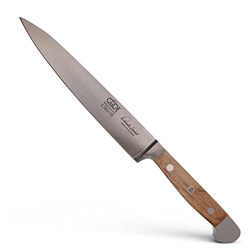 Güde Alpha Barrel Oak Coltello Di Filetto Con Manico In Quercia, Adulto, Quercia, Lunghezza Lama 18 Cm