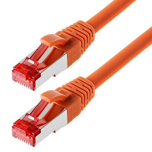 Helos Cavo Patch Cat 6 S/Ftp Pimf - Orange 1 M