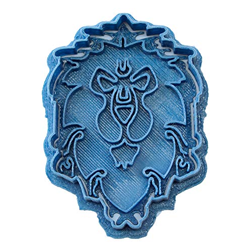 Cuticuter Wow Fede Taglia-Biscotti Blu, 8 X 7 X 1,5 Cm