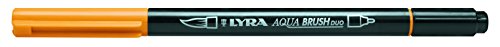 Lyra 6520008 Aqua Brush Duo Pennello Pittore, Pennarelli, Cadmio Scuro, 23,8 X 1,5 X 14,8 Cm, Kadmium Dunkel, 1 Unità (Confezione Da 1)
