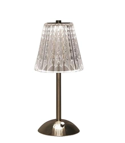 V-Tac Lampada Da Tavolo Led Ricaricabile 3W 3In1 Nichel Sabbia Vt-1033-10327