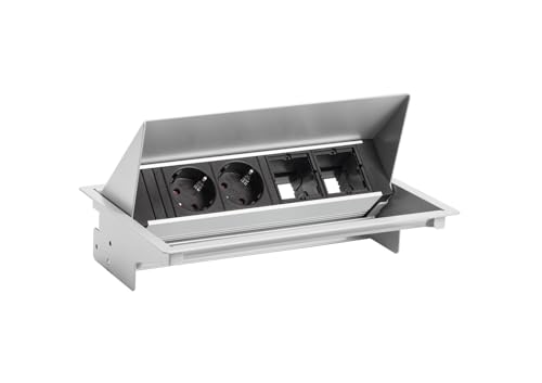 Bachmann Coneo-Presa Schuco Con Dati, Nero, 4.4000000000000004 X 23.5 X 5.5 Cm
