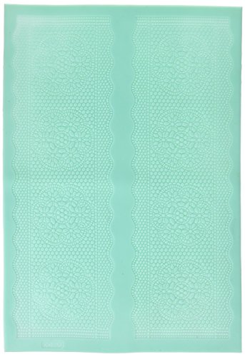 Decolordulce Ornamental Stampo Di Taglio, Silicone, Turchese, 37 X 26 X 2 Cm