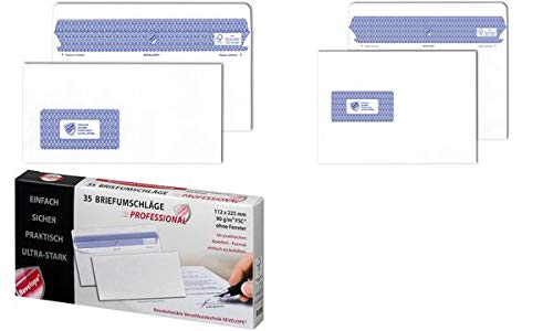 Mailmedia 30051789 - Busta Revelope, 112 X 225 Mm, Senza Finestra