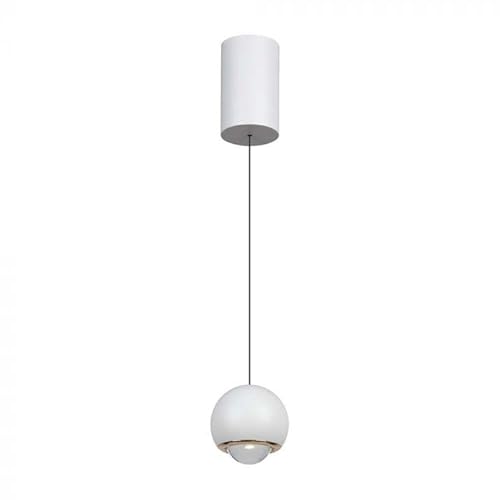 V-Tac Vt-7508 Lampadario Led 5W A Sospensione Forma Di Campana Altezza Regolabile Colore Bianco 3000K - 10342