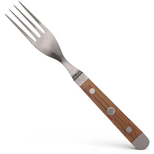 Güde Alpha Barrel Oak Forchetta Con Manico In Quercia, Adulto, Quercia, Lunghezza Lama 9 Cm