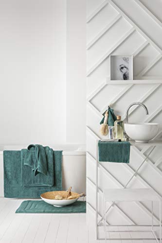 Today - Asciugamani Ospite, In Cotone, 50 X 30 Cm, Verde Smeraldo