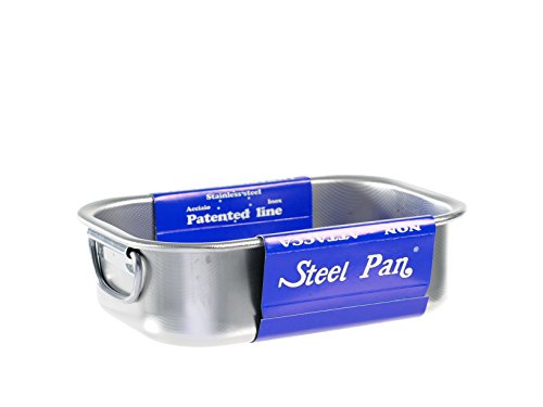 Steel Pan S.R.L Steel Pan Teglia Rettangolare Alta Nonstick 20 Pentole E Preparazione Cucina