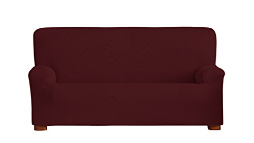 Eysa Italia Ulises Copridivano Elastico, Rosso , 180 A 210 Cm/3 Posti