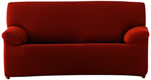 Eysa Italia Teide Copridivano Bielastico, Poliestere-Cotone, Arancione, De 140 A 170 Cm. -2 Posti