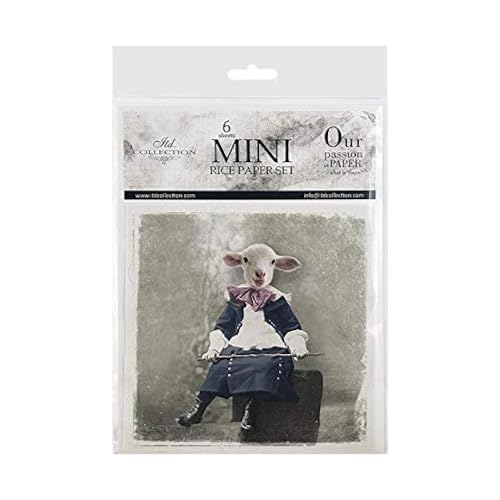 Itd Collection Papier De Riz, Rsm034, 14,8 X 14,8 Cm