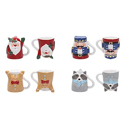 Tognana Up & Down Natale Set 4 Mug
