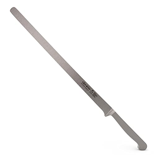 Güde Lachsmesser, Geschmiedet, Serie, Massiv Ganzstahl Solingen-Coltello Da Salmone Forgiato, 32 Cm, Completamente In Acciaio, Kappa, Fatto A Mano In