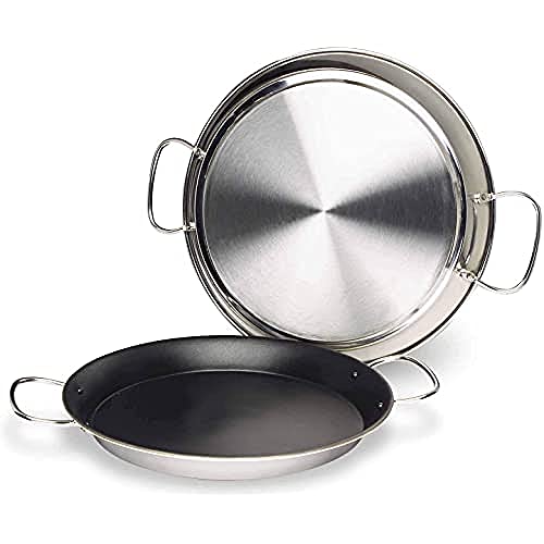 Lacor 60240- Padella Per Paella Inox Durit D.40 Cm