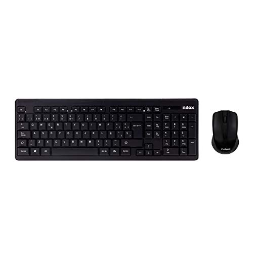 Nilox Teclado + Raton Wireless