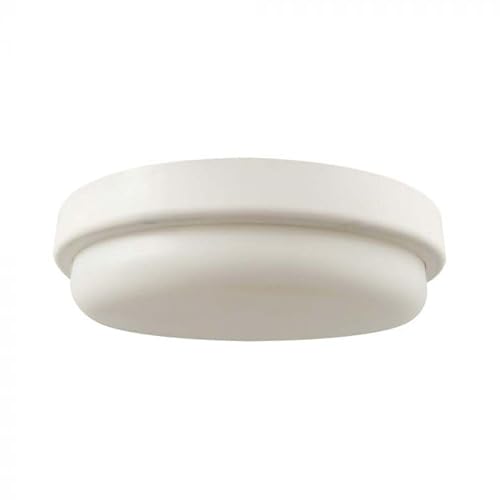 V-Tac Vt-8095 Plafoniera Led Rotonda 12W Lampada Luce 4000K Corpo Bianco Ip54 15Cm - Sku 10196