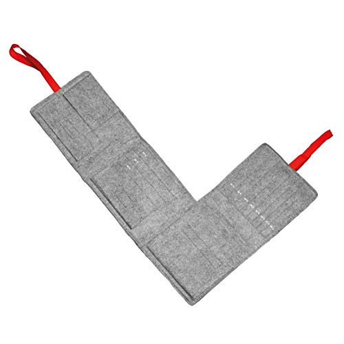 Addi Needle Case, Feltro, Grey, Taglia Unica